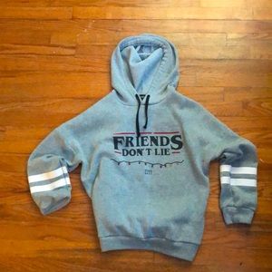 Stranger things “Friends don’t lie” Hoodie